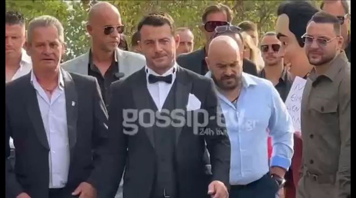 Γάμος Αγγελόπουλου-Βαμβακούση: Οι πρώτες δηλώσεις του Ντάνου (Video)