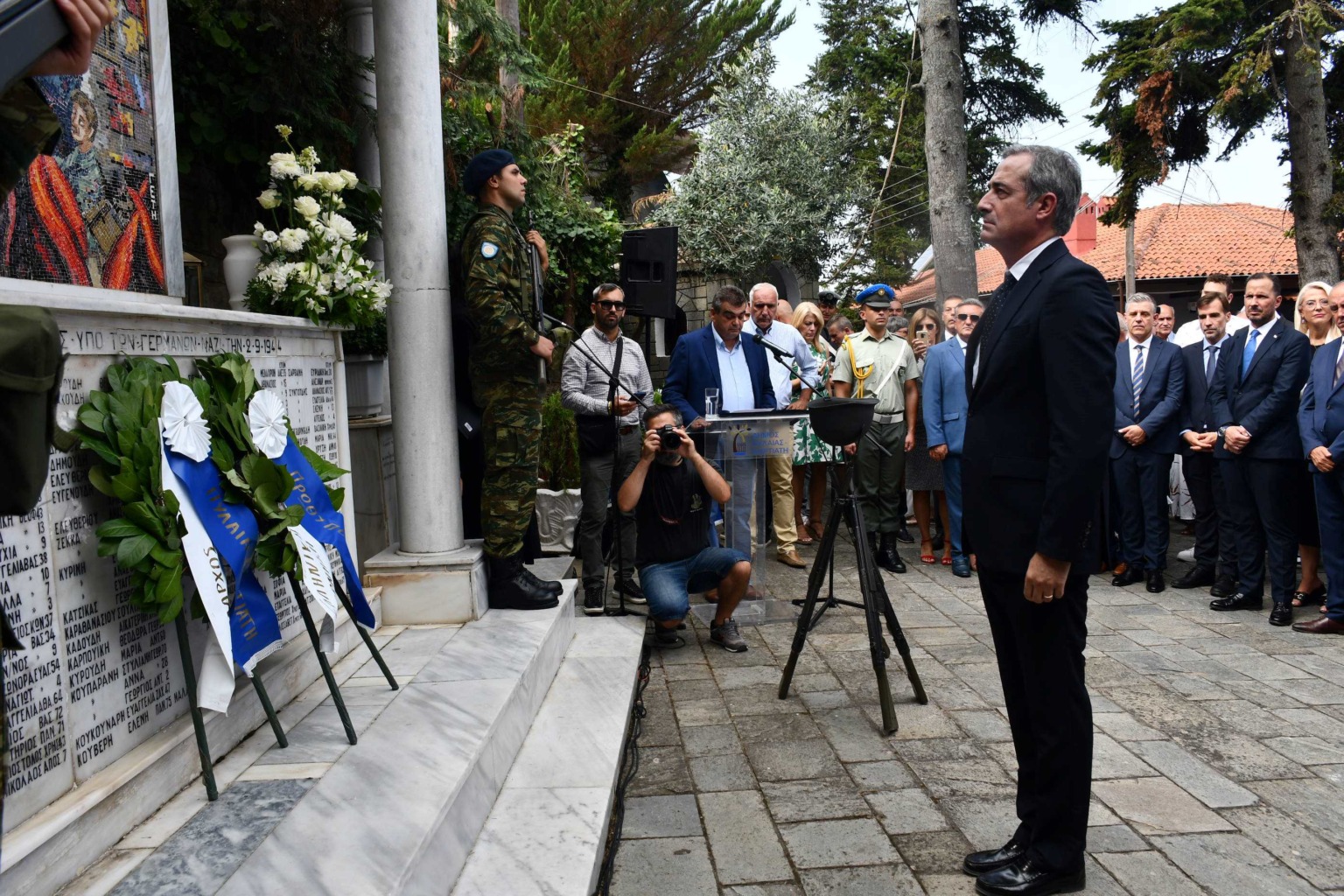 Στ. Κωνσταντινίδης από τον Χορτιάτη: Η Δημοκρατία είναι το ισχυρότερο ανάχωμα απέναντι στον ναζισμό και το μίσος