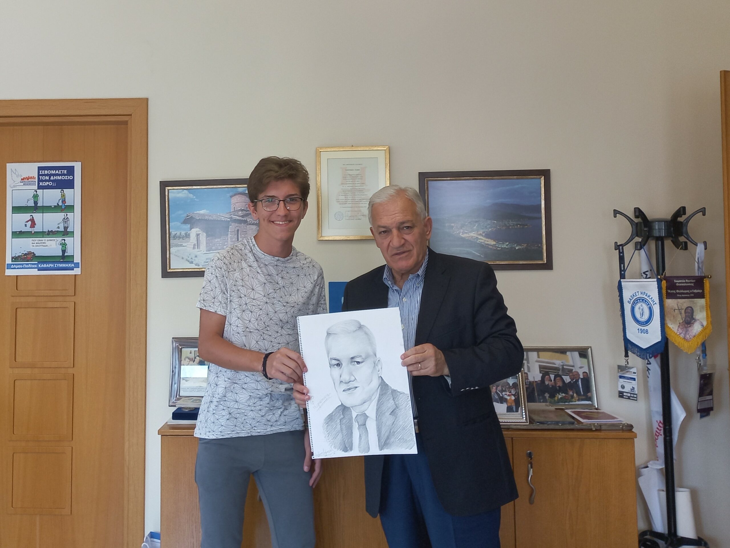 Θεσσαλονίκη: Η ευχάριστη έκπληξη 15χρονου στον Λάζαρο Κυρίζογλου