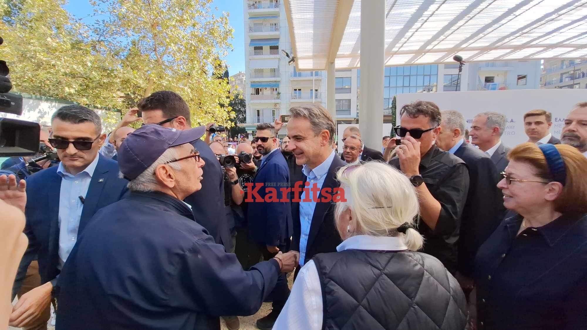 Θεσσαλονίκη: Στο σταθμό «Αγία Σοφία» του Μετρό ο Κυριάκος Μητσοτάκης – Υπογράφεται η σύμβαση λειτουργίας και συντήρησης (ΦΩΤΟ+Video)
