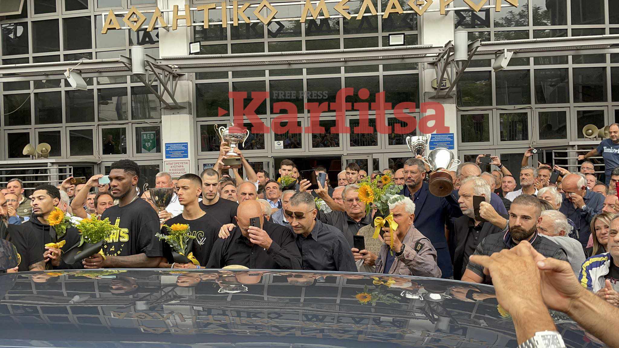 Θεσσαλονίκη: Για τελευταία φορά στο «σπίτι» του ο Γιάννης Ιωαννίδης (ΦΩΤΟ+Video)