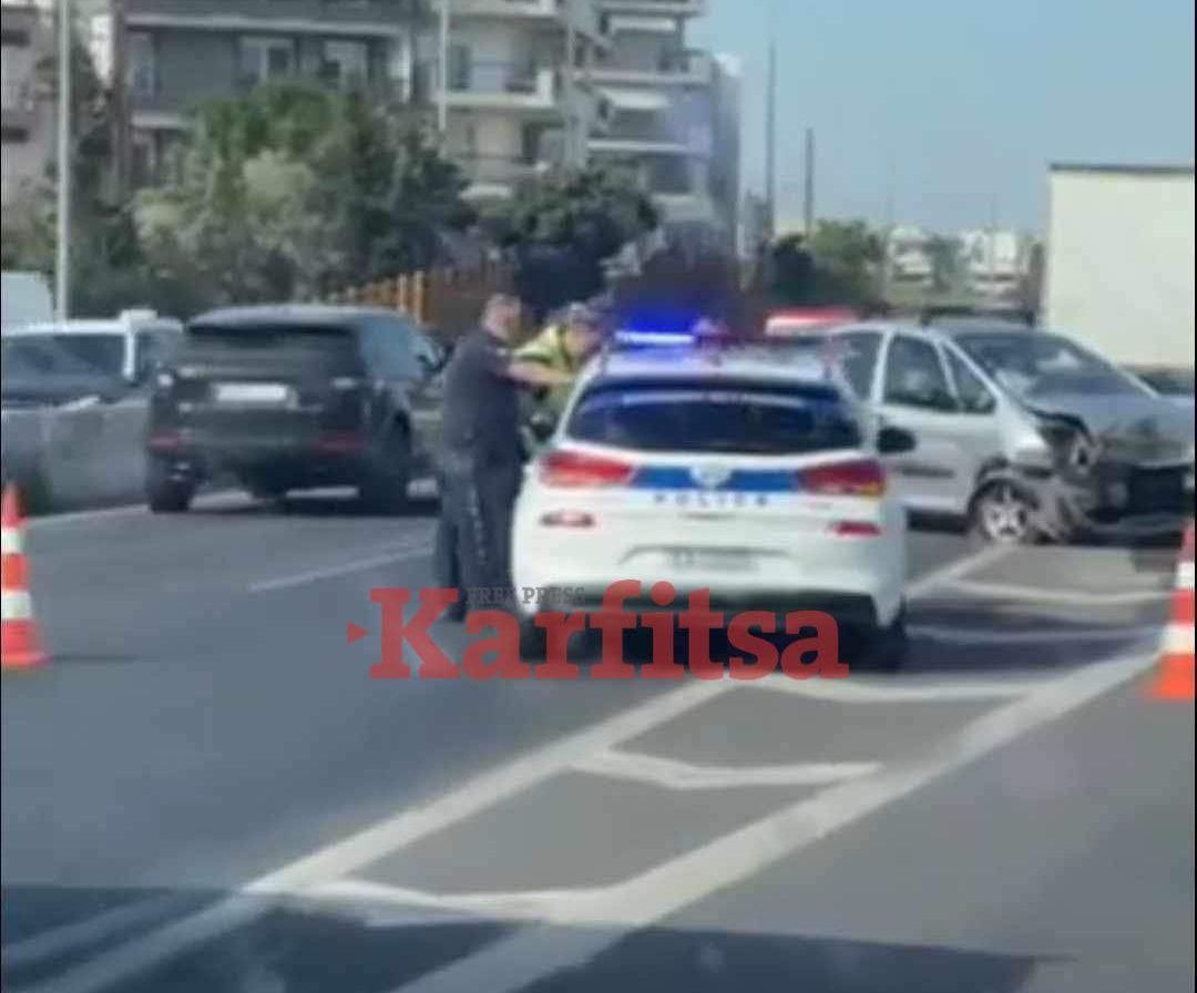 Τροχαίο στη Θεσσαλονίκη – Ι.Χ. προσέκρουσε σε μπάρες (ΦΩΤΟ+Video)