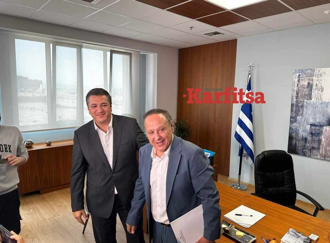 Συνάντηση Τζιτζικώστα – Αγγελούδη στη Θεσσαλονίκη – Τι συζητήθηκε (ΦΩΤΟ)