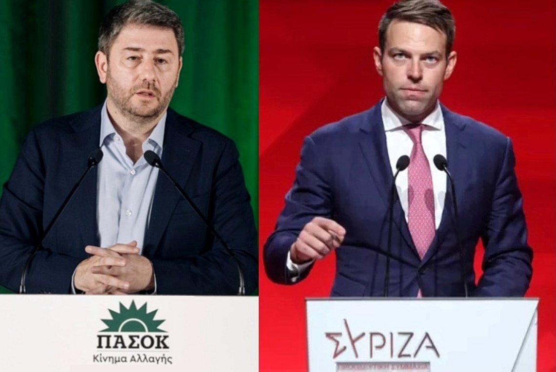 Η πρώτη συνάντηση Ανδρουλάκη – Κασσελάκη στη Θεσσαλονίκη