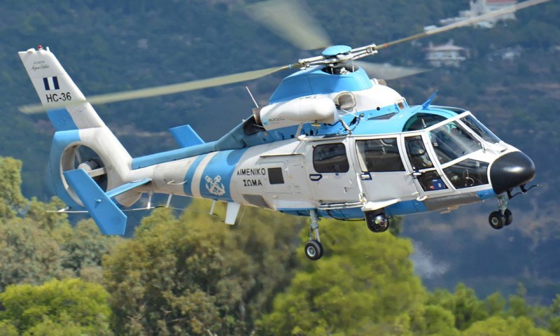 Πιερία: Ελικόπτερο του Λιμενικού πέταξε χαμηλά και τραυμάτισε μία γυναίκα