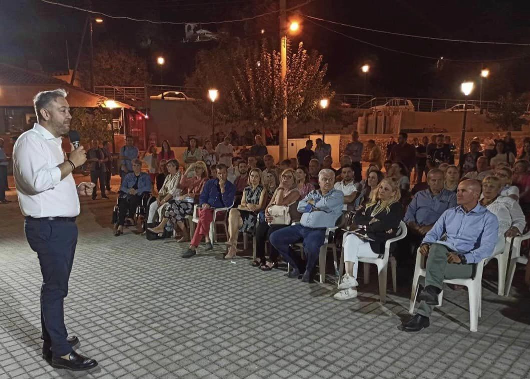 Π. Τσακίρης σε Πετρωτό, Μεσαίο και Μονόλοφο: «Με έργα και παρεμβάσεις βελτιώνουμε την περιοχή»