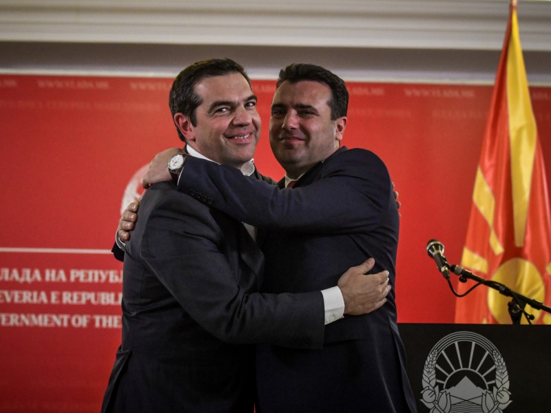 Επίσκεψη Α. Τσίπρα στον Ζ. Ζάεφ