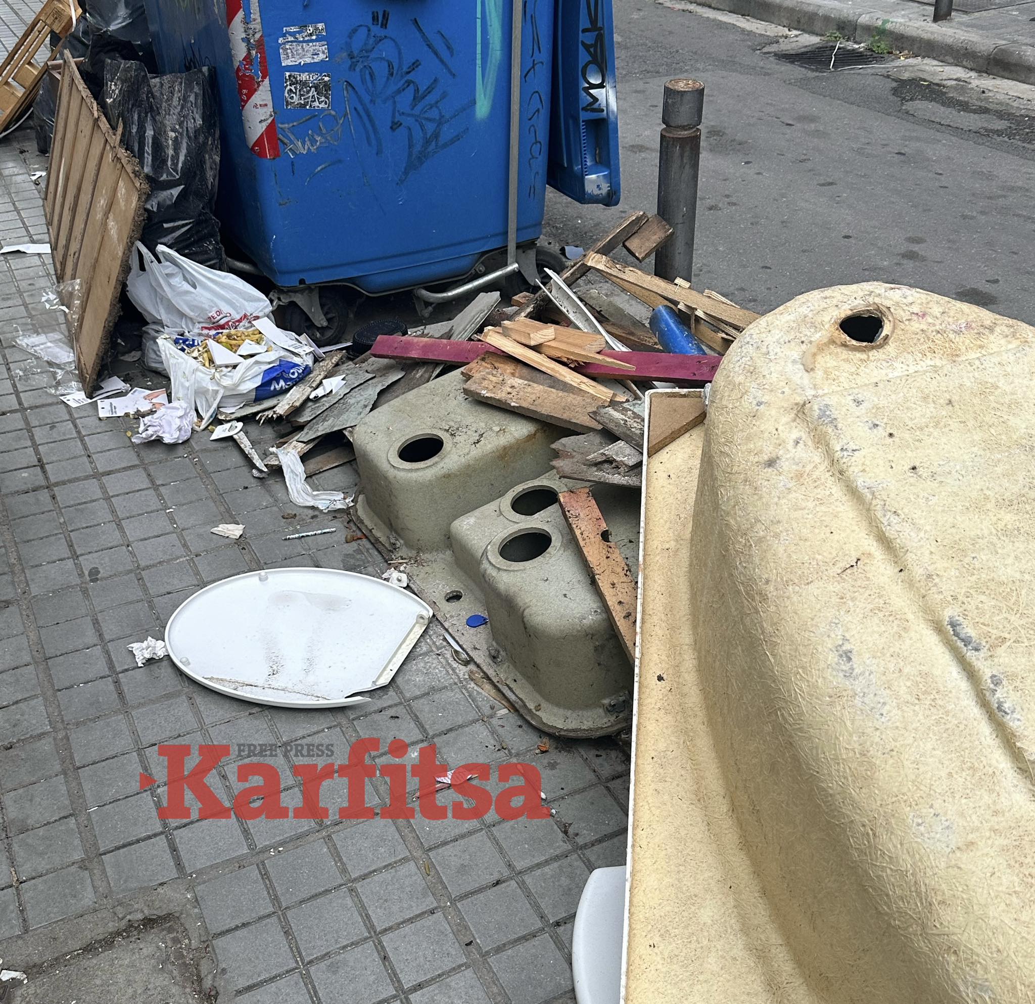 Θεσσαλονίκη: Τα oγκώδη παραμένουν…ογκώδες πρόβλημα! ( ΦΩΤΟ+ Video)