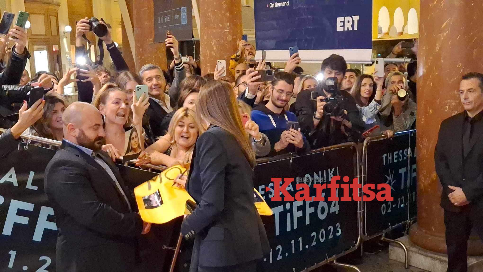 Θεσσαλονίκη: Στο Ολύμπιον η Μόνικα Μπελούτσι – «Η Ελλάδα είναι βαθιά στην καρδιά μου», δήλωσε με συγκίνηση (ΦΩΤΟ+Video)