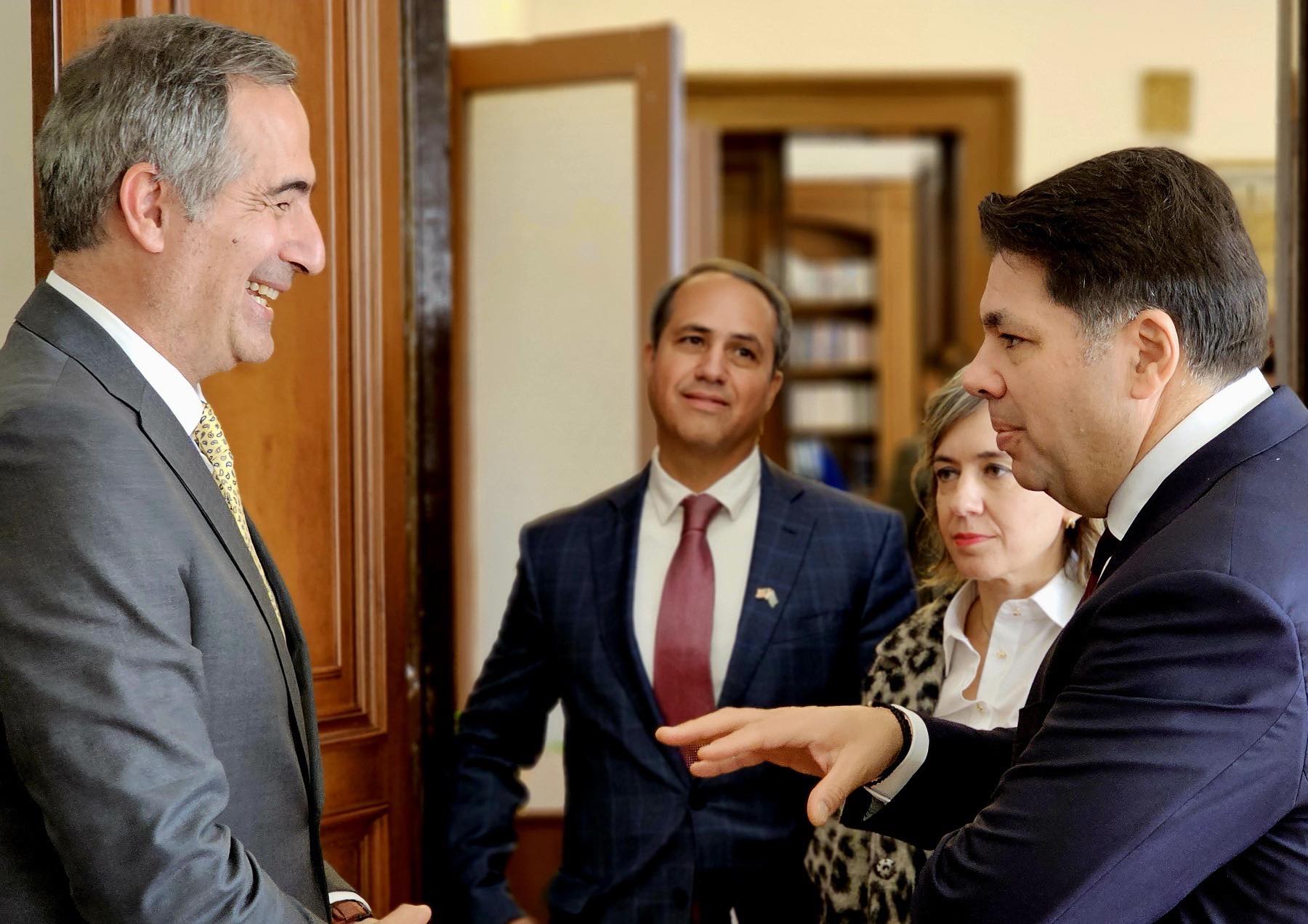 Θεσσαλονίκη: Συνάντηση του Υφυπουργού Μακεδονίας και Θράκης με τον Πρέσβη των ΗΠΑ στην Ελλάδα