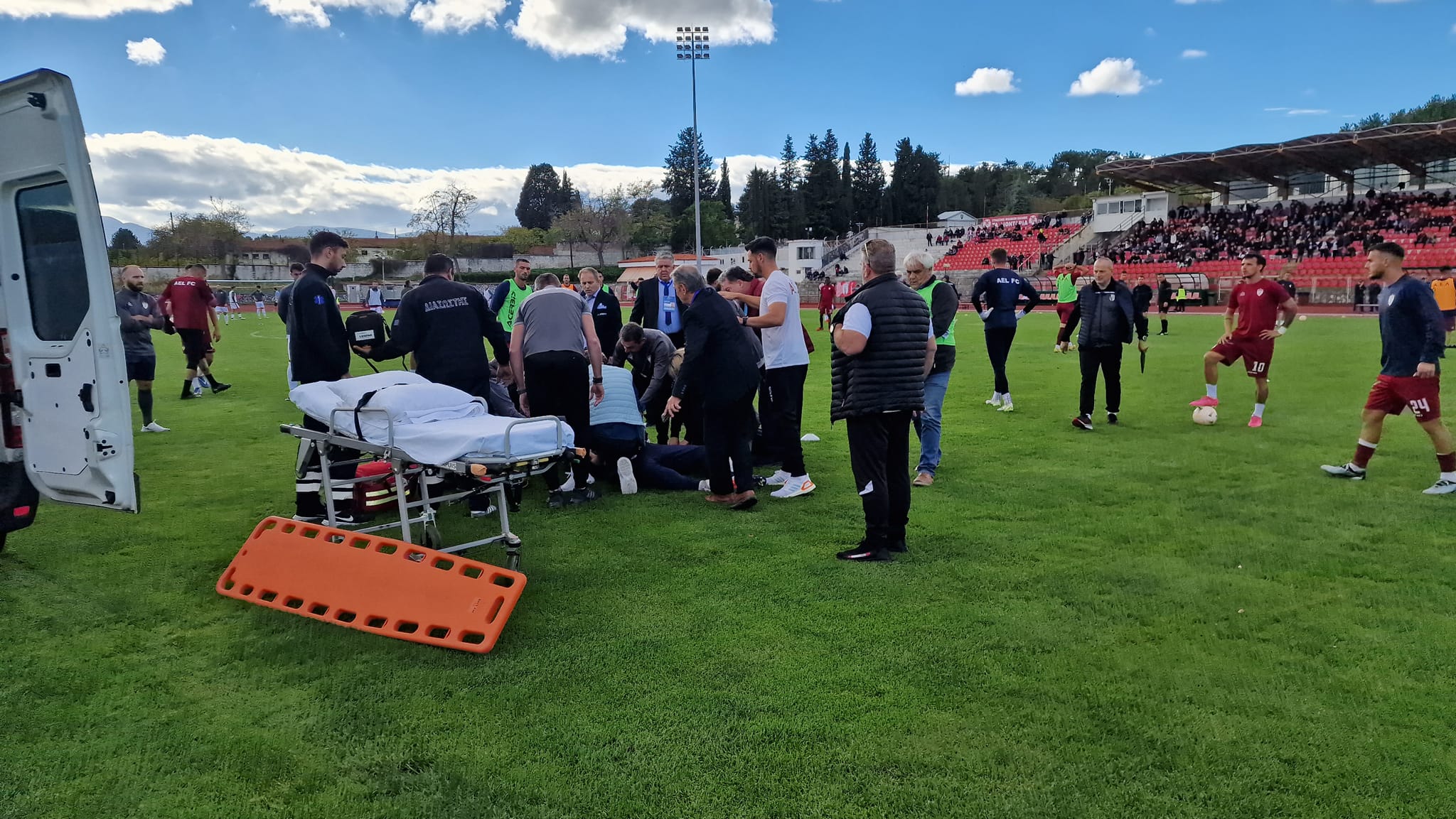 ΣΟΚ στο ΔΑΚ Κοζάνης: Ο προπονητής τερματοφυλάκων της ΑΕΛ έπαθε ανακοπή καρδιάς