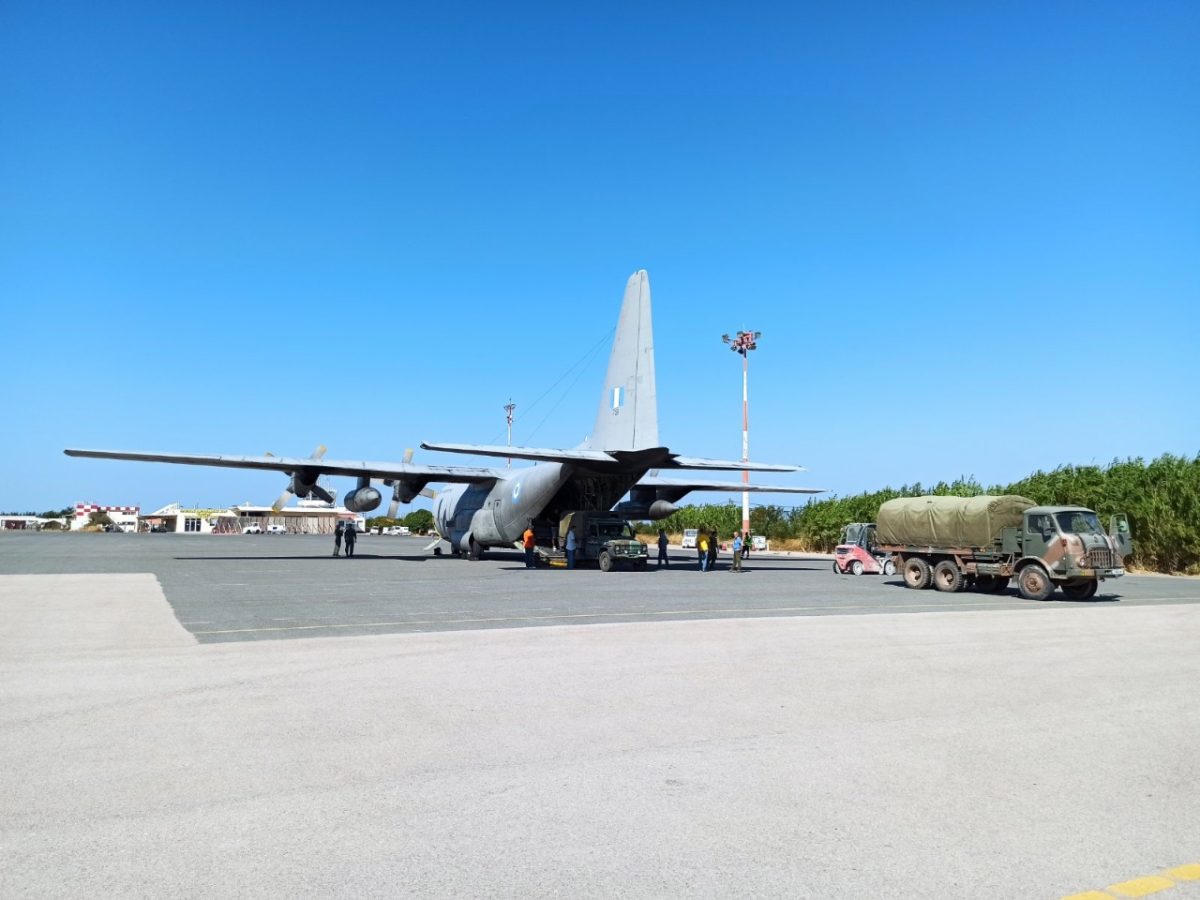 Ελληνικό C-130 αναχωρεί τη Δευτέρα με είδη πρώτης ανάγκης για τη Γάζα λέει ο Γ. Γεραπετρίτης