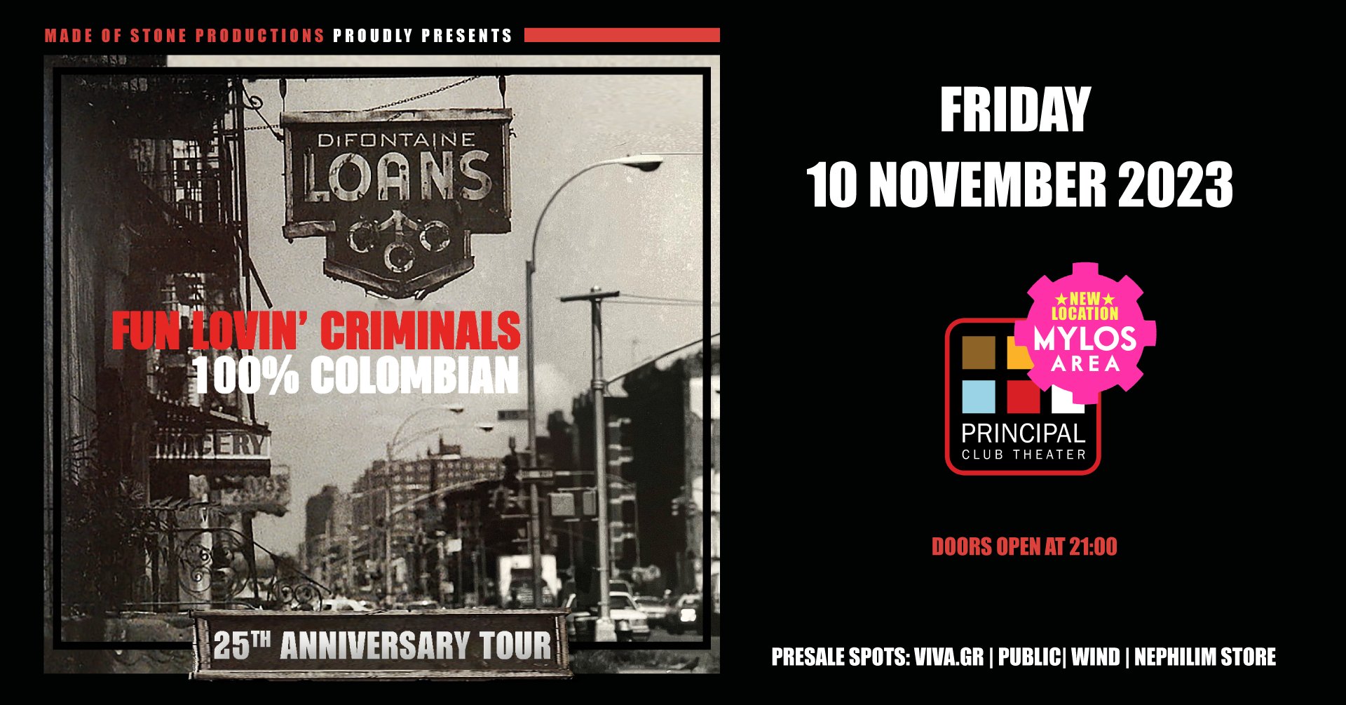 Οι FUN LOVIN’ CRIMINALS στη Θεσσαλονίκη!