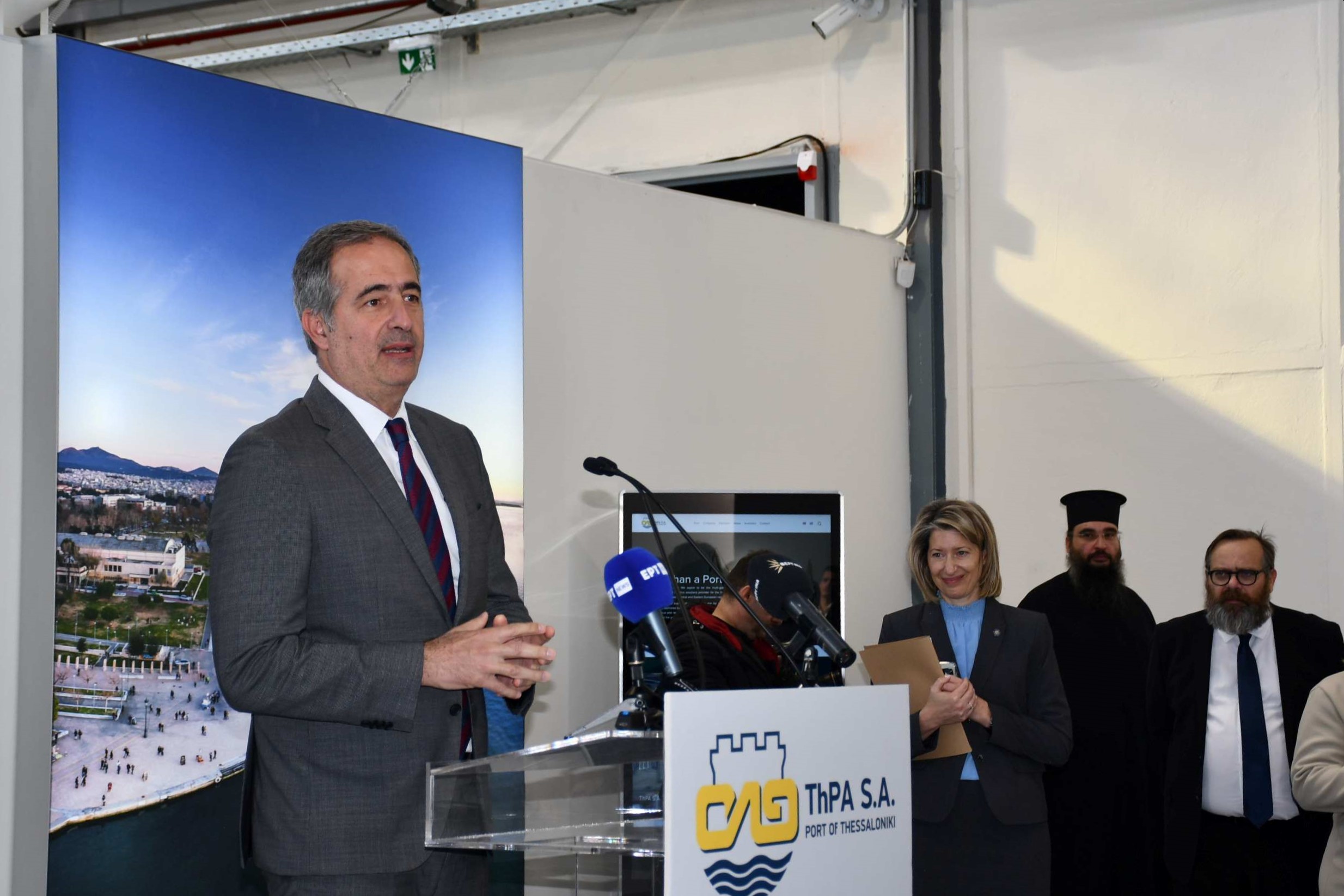 Στ. Κωνσταντινίδης: «Ο νέος σταθμός κρουαζιέρας στο λιμάνι της Θεσσαλονίκης αποτελεί ένα ακόμα σκαλοπάτι ώστε να φτάσουμε τον τόπο μας εκεί που ονειρευόμαστε»