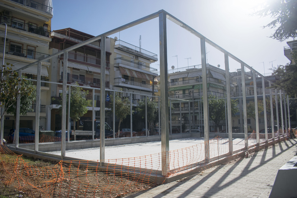 Θεσσαλονίκη: Προχωρούν οι εργασίες στα δύο νέα γήπεδα του Δ. Αμπελοκήπων – Μενεμένης