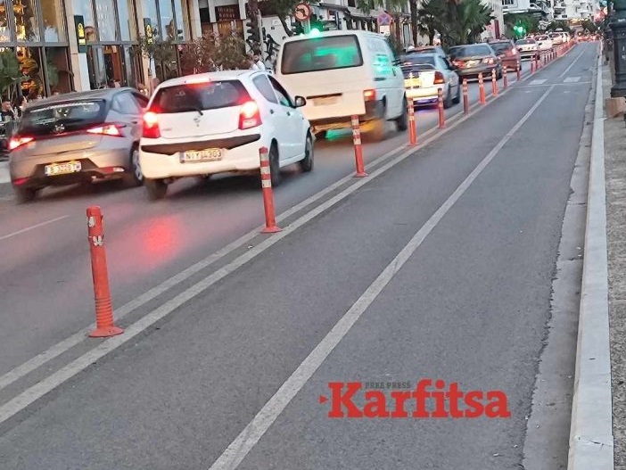 Η Πόλη Ανάποδα: Κάτω τα χέρια από τον ποδηλατόδρομο της Λ. Νίκης