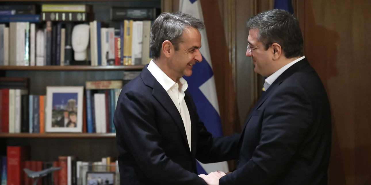 Συνάντηση Μητσοτάκη -Τζιτζικώστα στο Μαξίμου: Τι είπαν για τον fly over και το Μετρό Θεσσαλονίκης