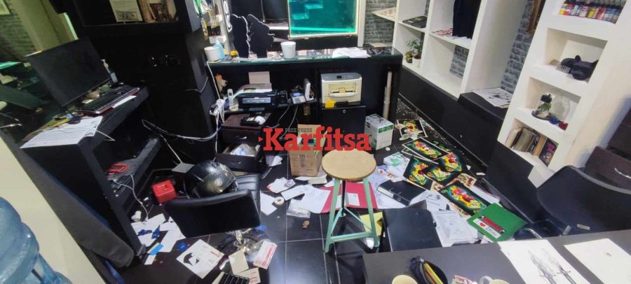 Θεσσαλονίκη: Μπήκαν να κλέψουν σε tattoo studio στην Τσιμισκή και πήραν μέχρι και αναπτήρες - Αποκλειστικό Video της Karfitsa