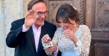 Ο χορός της Δήμητρας Ματσούκα με τον Πέτρο Κόκκαλη στον γάμο τους (Video)