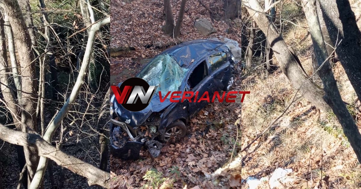 Τραγωδία στη Βέροια: IX έπεσε σε γκρεμό – Νεκρή η συνοδηγός