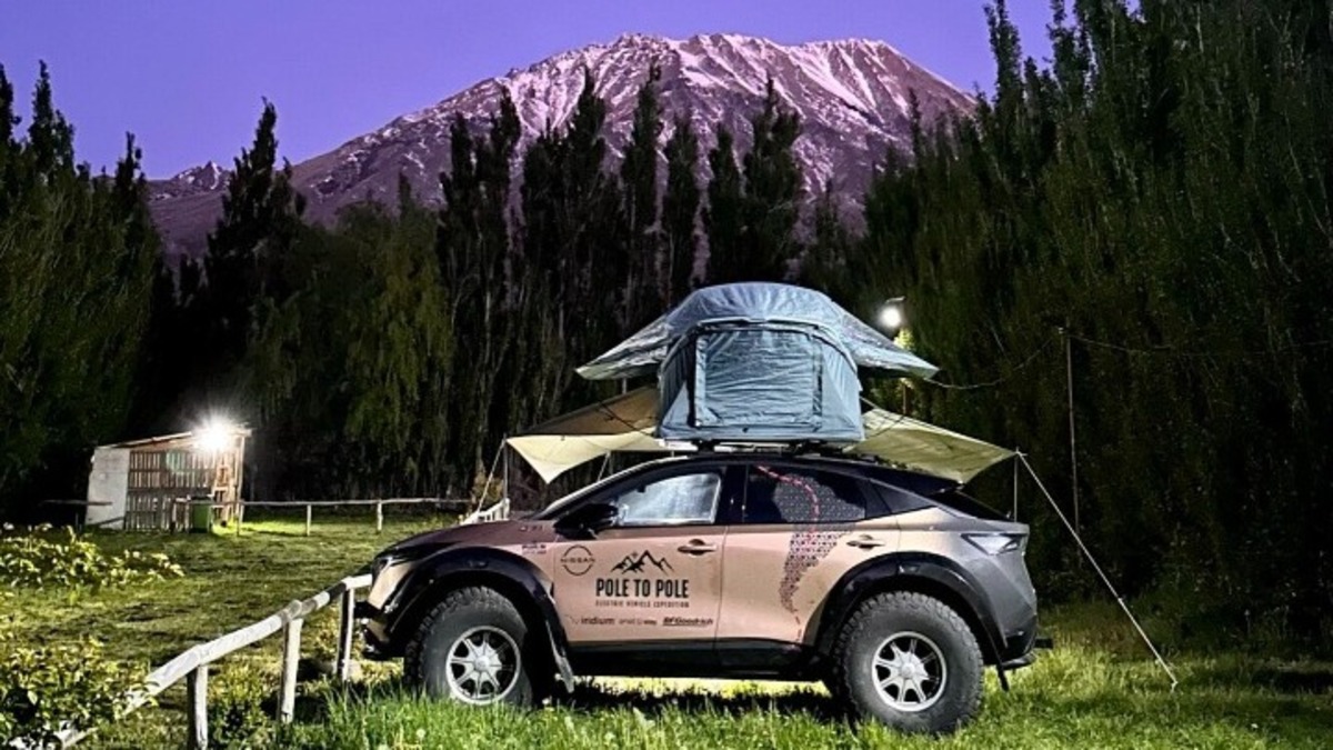 H αποστολή Pole to Pole με το Nissan Ariya διασχίζει τη Ν. Αμερική