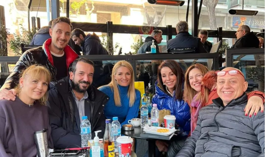 Για καφέ με τον Ραπτόπουλο, Λεκάκης και Πατουλίδου