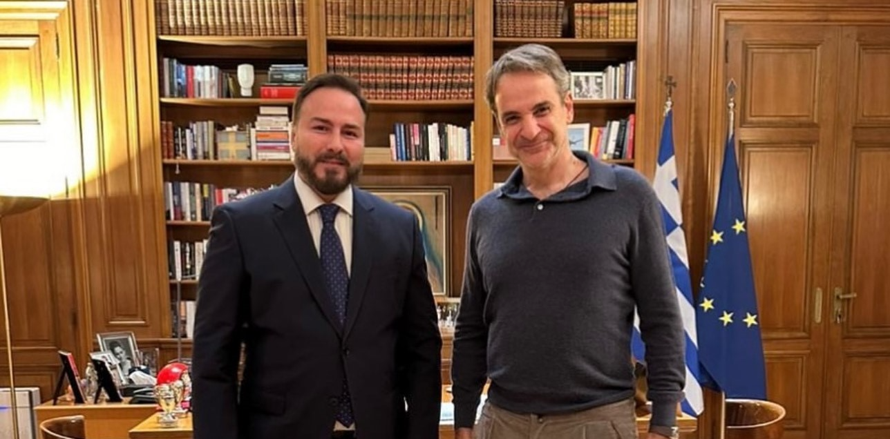 Η συνάντηση Δ. Γκολιδάκη – Κ. Μητσοτάκη την ημέρα του ανασχηματισμού 