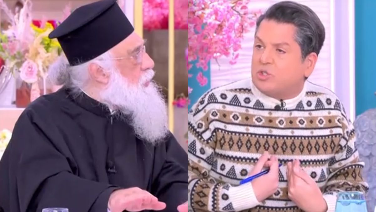 «Χαμός» ανάμεσα σε Γιάννη Πουλόπουλο και πατέρα Στυλιανό: «Είστε διαστροφικός» (Video)