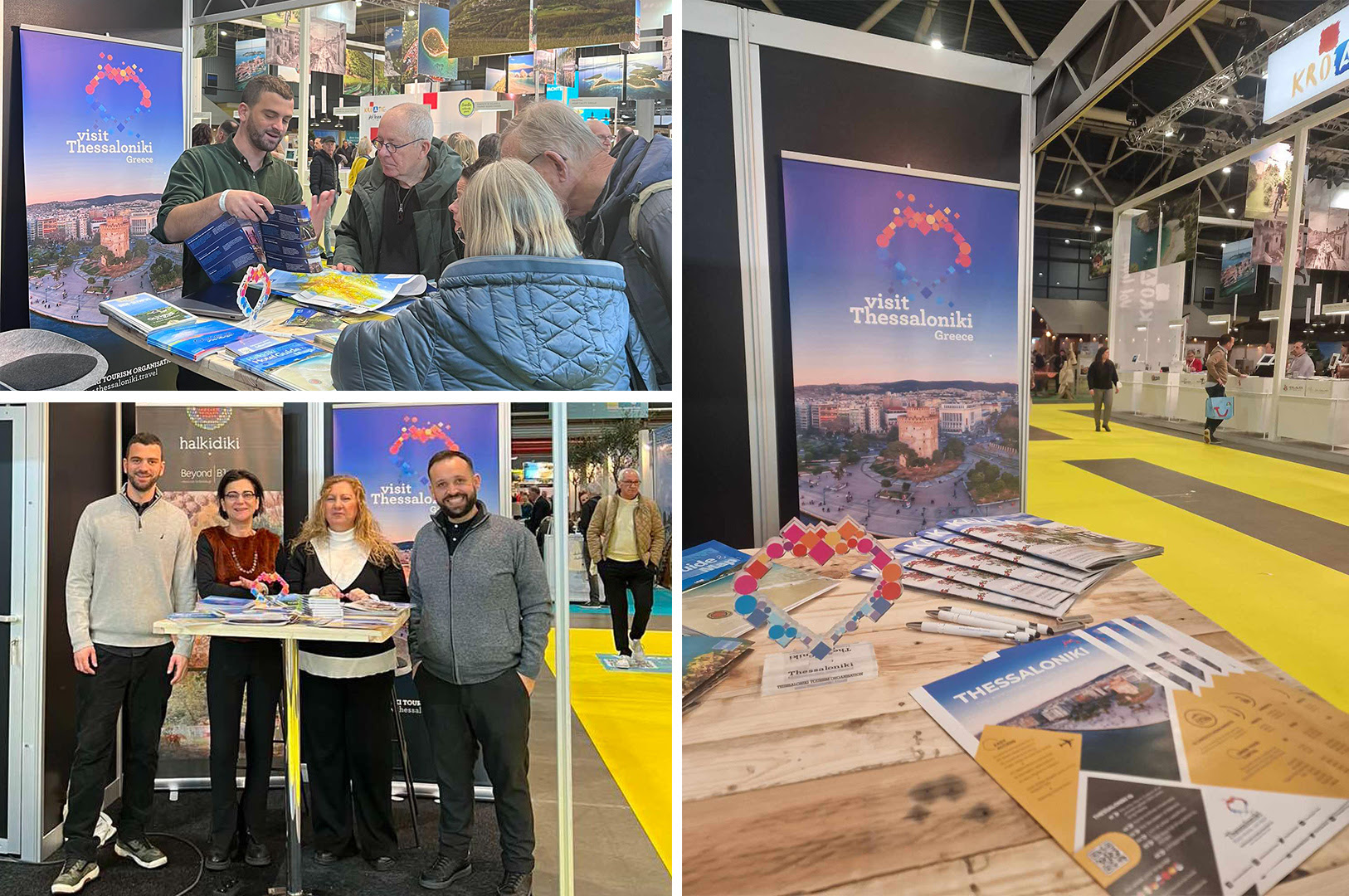 Χαλκιδική, Θεσσαλονίκη, Πιερία και ΠΚΜ ένωσαν τις δυνάμεις τους και συμμετείχαν για πρώτη φορά με κοινό περίπτερο στην Ολλανδία