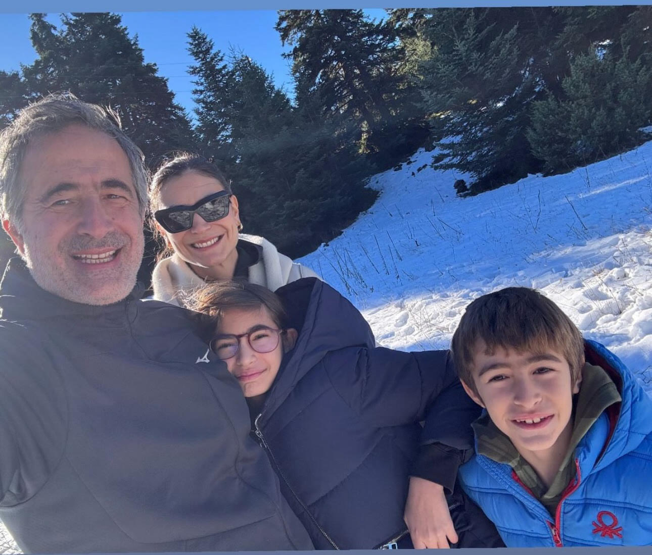 Οικογενειακή απόδραση για τον Στάθη Κωνσταντινιδη