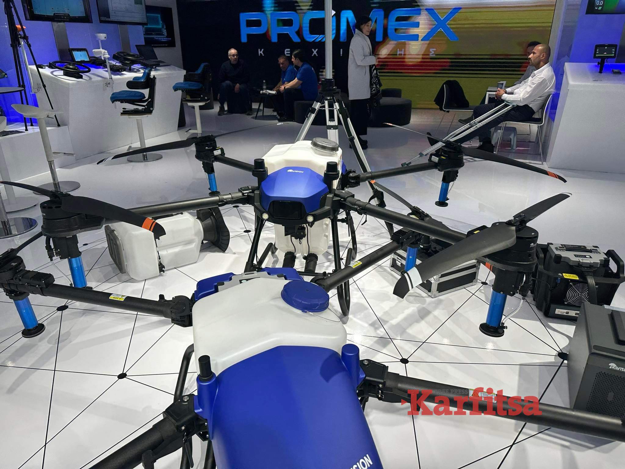 Θεσσαλονίκη – 30η Agrotica: Ψεκασμοί σε χωράφια με…drone – Η νέα τεχνολογία «λύνει» τα χέρια των αγροτών