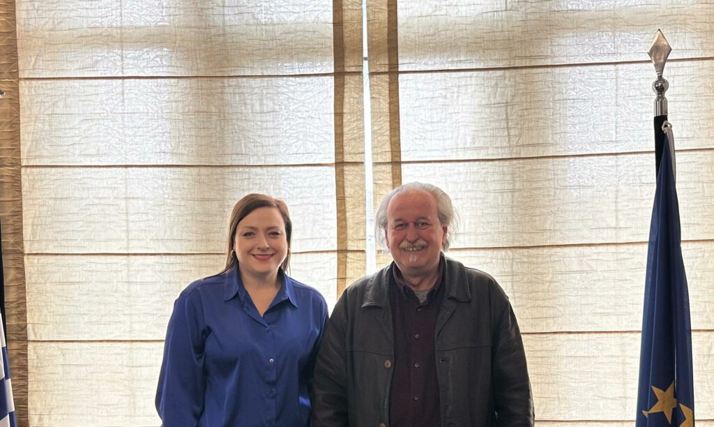 Θεσσαλονίκη: Συνάντηση Γερακίνας Μπισμπινά με τον Πρόεδρο του Δ.Σ. ΚΑΘ Παπαδόπουλο Θεόδωρο