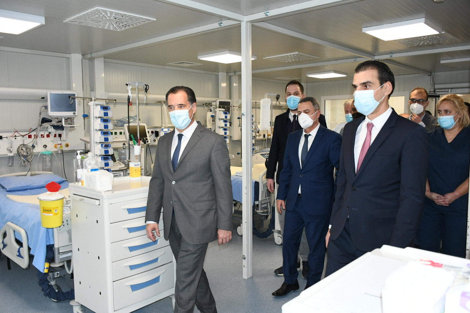 Θεσσαλονίκη: Παρουσία Άδ. Γεωργιάδη εγκαινιάστηκε η νέα ΜΕΘ της Πνευμονολογικής του Παπανικολάου