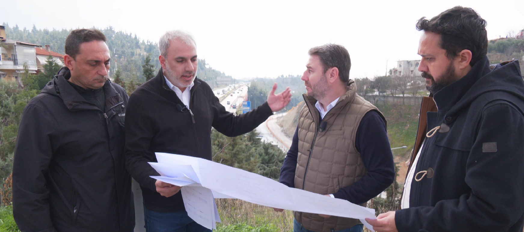 Θεσσαλονίκη: Αυτοψία Νίκου Ανδρουλάκη στον Flyover