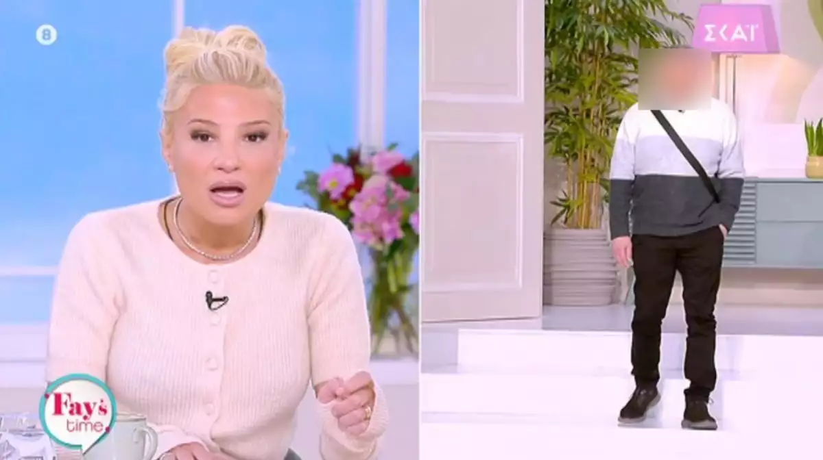 Σοκ στον αέρα για τη Φαίη Σκορδά: Ποιος μπήκε στο πλατό ξαφνικά; (Video)