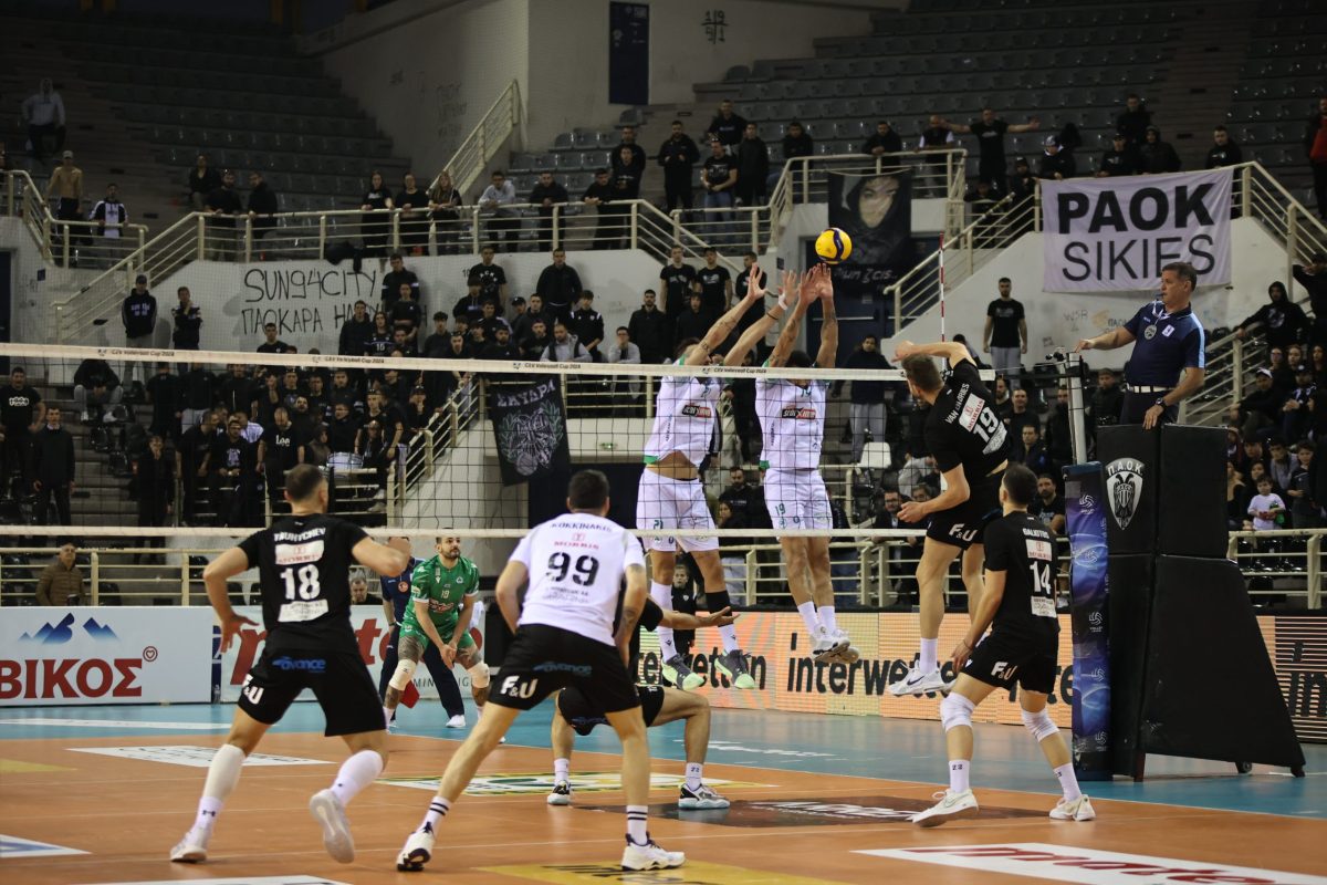 ΠΑΟΚ-Παναθηναϊκός (1-3): Στους τελικούς της Volley League οι «πράσινοι»