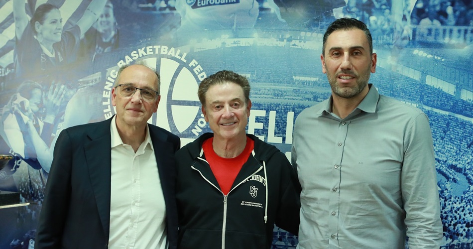 Συνεργασία ΕΟΚ με Ρικ Πιτίνο σε θέματα ανάπτυξης εθνικών ομάδων (Video)