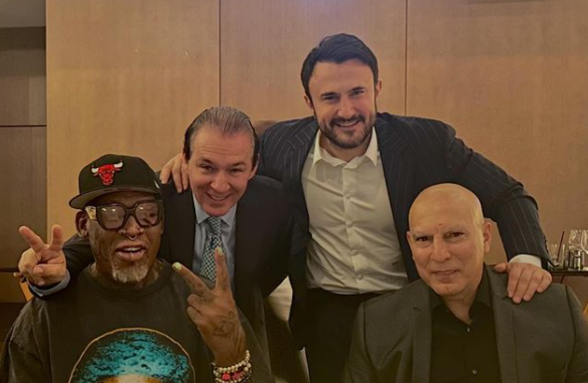 Άρης: Ο Καρυπίδης παρέα με Γκάλη και Ρόντμαν