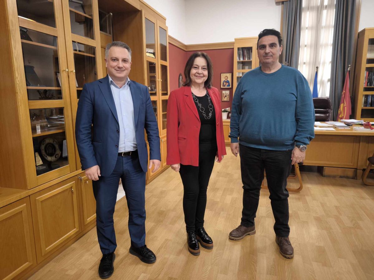 Θεσσαλονίκη: Συνάντηση της Χρ. Αράπογλου με αντιπροσωπεία του Επαγγελματικού Επιμελητηρίου και του Εμπορικού Συλλόγου Καλαμαριάς