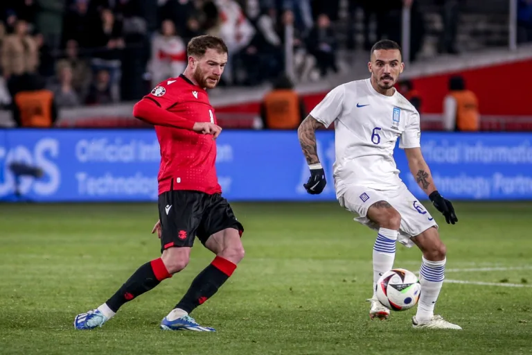 Γεωργία – Ελλάδα: Άστοχοι στα πέναλτι  Γιακουμάκης και Μπακασέτας – Δείτε βίντεο