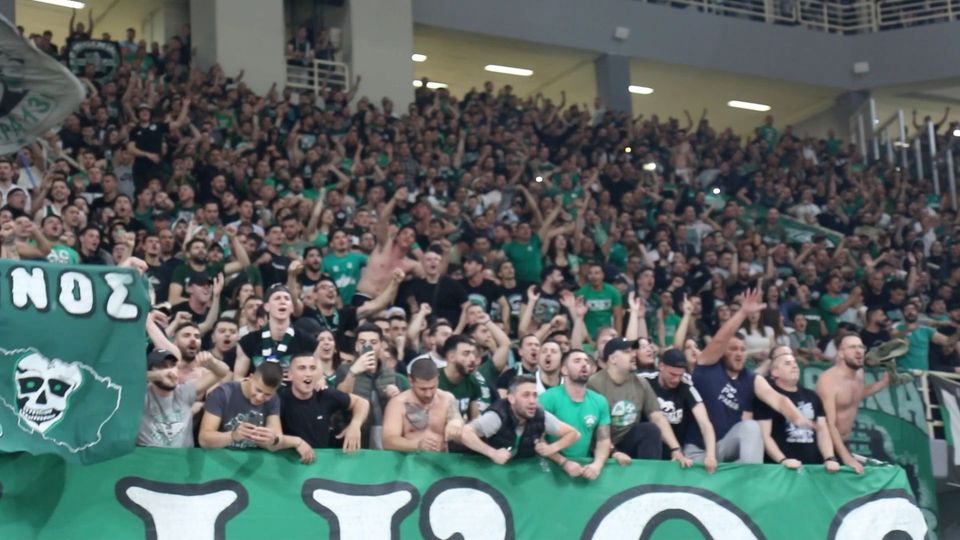 Παναθηναϊκός: Η εξέδρα τραγουδά και θέλει το Ευρωπαϊκό στο ΟΑΚΑ – Δείτε βίντεο