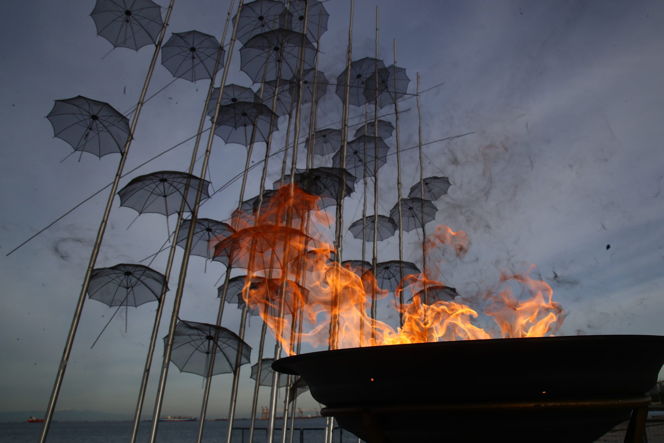 Αναχώρησε από τη Θεσσαλονίκη η Ολυμπιακή Φλόγα