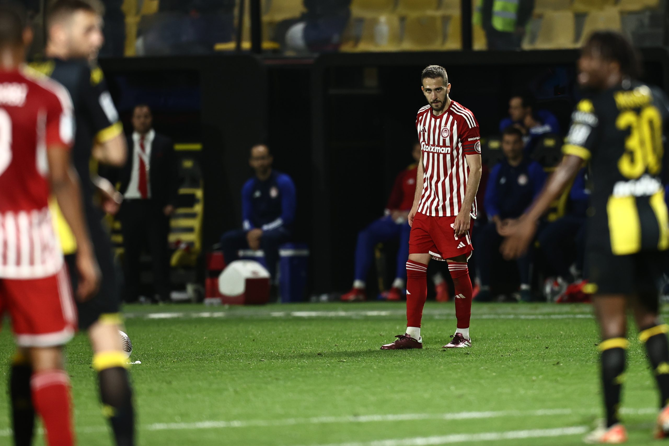 Ισόπαλος ο Άρης κόντρα στον Ολυμπιακό (1-1) στη Θεσσαλονίκη