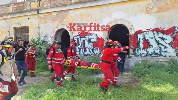 Θεσσαλονίκη: Σενάριο απεγκλωβισμού στο στρατόπεδο Παύλου Μελά για την πιλοτική δοκιμή εργαλείων διάσωσης του RESCUER (ΦΩΤΟ+Video)