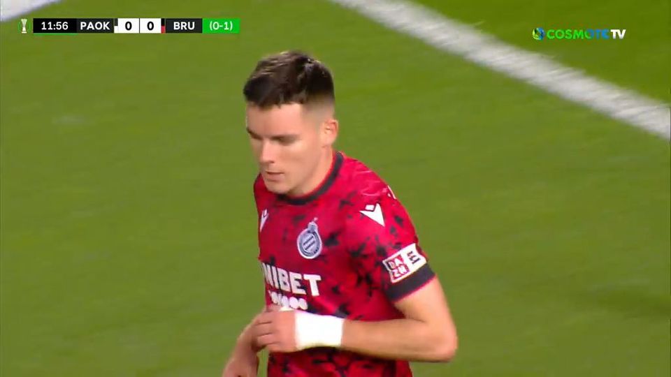 ΠΑΟΚ – Μπριζ: Αστόχησε από ευνοϊκή θέση ο Φέτλεσεν (Video)