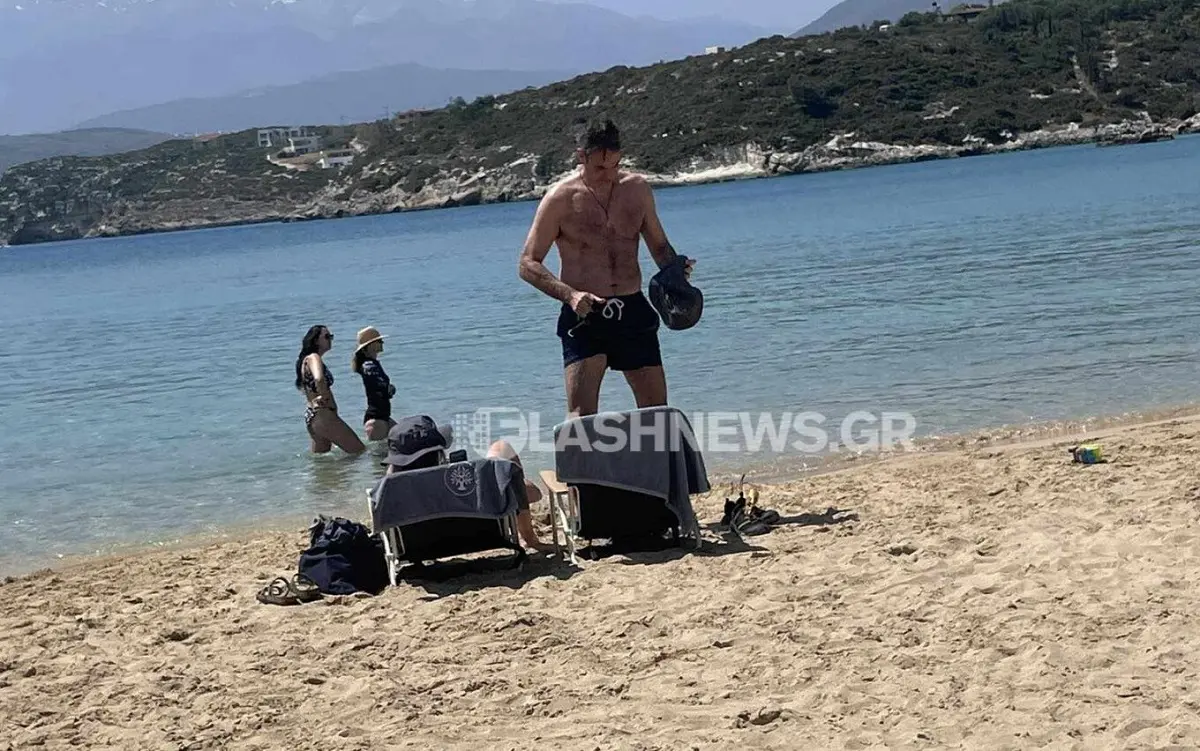 Θαλάσσια απόδραση στα Χανιά για τον Κυριάκο Μητσοτάκη με τη σύζυγό του – Δείτε φωτογραφία