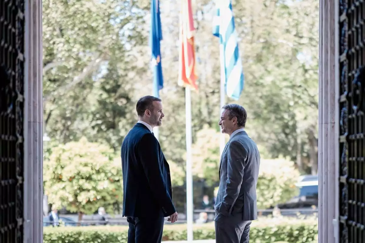 Κυριάκος Μητσοτάκης: Η ενίσχυση των διμερών σχέσεων στο επίκεντρο της συνάντησης με τον Μαυροβούνιο πρωθυπουργό