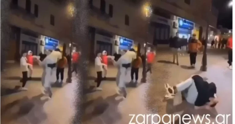 Ανήλικοι παίζουν ξύλο σε κοινή θέα και βιντεοσκοπούν το σκηνικό – Δείτε το αποκλειστικό  βίντεο