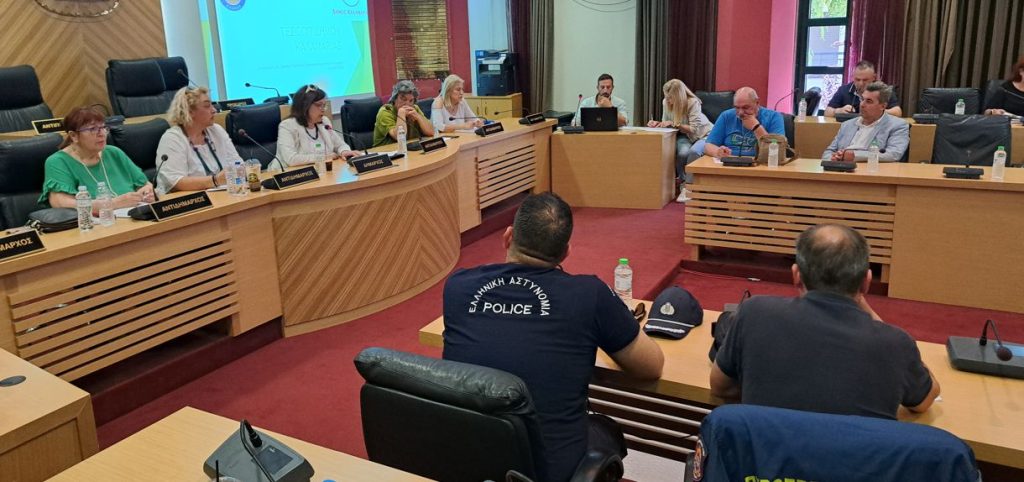 Θεσσαλονίκη: Πραγματοποιήθηκε η πρώτη τακτική συνεδρίαση του νέου Τοπικού Επιχειρησιακού Συντονιστικού Οργάνου Πολιτικής Προστασίας