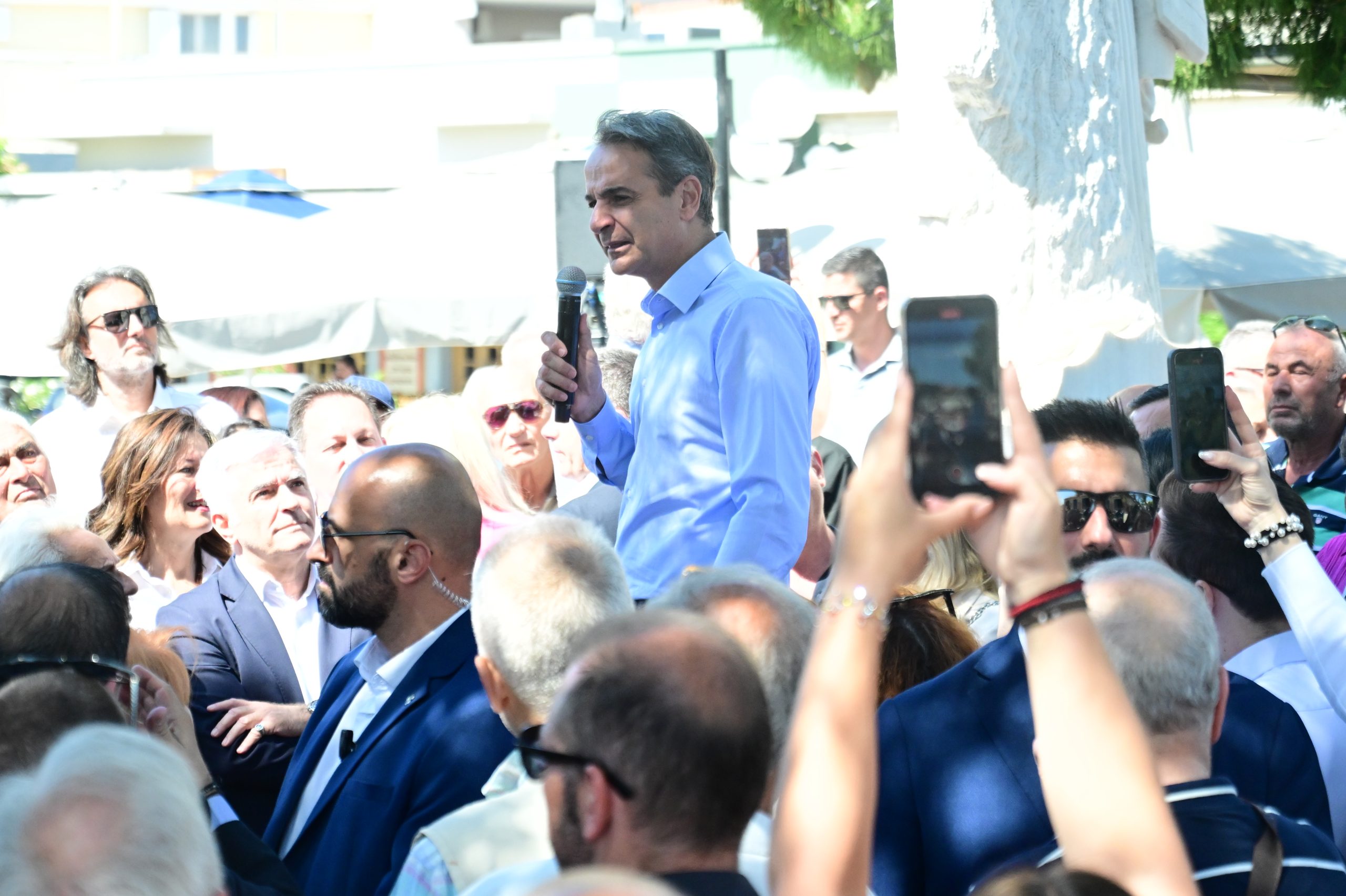 Κυριάκος Μητσοτάκης από Παιανία: «Δεν θα ξαναγυρίσουμε στην εποχή των μνημονίων»